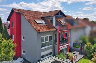 Wohnung kaufen in 67354 Römerberg, Schicke 3,5-Zimmer-Dachgeschosswohnung - Drei-Familienhaus - Einzelgarage - gesuchte Lage