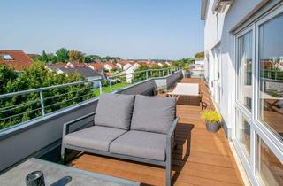 Penthouse kaufen in 74343 Sachsenheim, Penthousefeeling - große 5-Zimmer-Dachterrassenwohnung