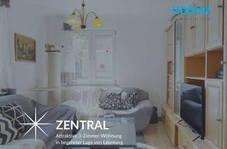 Wohnung kaufen in 71229 Leonberg, ZENTRAL – Attraktive 3-Zimmer-Wohnung in begehrter Lage von Leonberg