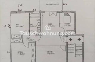 Tauschwohnungen in Deutschenbaurstr. 33, 86157 Pfersee, Tauschwohnung: 3ZKBB 86qm Pfersee sehr schön - Tausch gegen 2ZW max. 900,-€