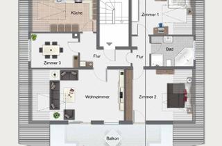 Wohnung mieten in 69198 Schriesheim, Helle und familienfreundliche 4-Zimmer-DG-Wohnung mit großzügigem Balkon und Klimatisierung