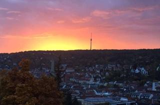Wohnung mieten in Wannenstraße 28, 70199 Süd, Aussicht! 3-Zimmer-Wohnung mit 2 Terrassen mit Blick in den Garten und auf den Fernsehturm