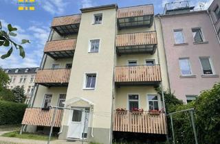 Wohnung mieten in Oststraße 22, 09212 Limbach-Oberfrohna, Ideale Single- oder Pärchenwohnung mit Balkon und Einbauküche!