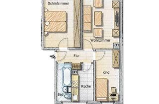Wohnung mieten in Martzschstraße 26, 06686 Lützen, 3-Raumwohnung in ruhiger Lage I Zweitbezug nach Sanierung (1 Monat Kaltmietfrei)