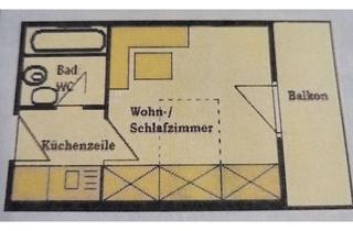 Wohnung mieten in Haynauer Straße, 94060 Pocking, Stilvolle 1-Raum-Wohnung mit Balkon und EBK in Pocking