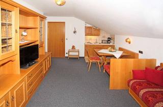 Wohnung mieten in Herzogstandstraße 13, 82494 Krün, Stilvolle, neuwertige 1-Raum-DG-Wohnung mit Balkon und Einbauküche in Krün