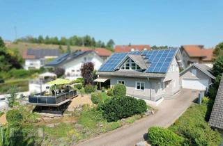 Haus kaufen in Flößerstraße 10, 72280 Dornstetten, Familienidyll in ruhiger Sackgasse mit Panoramaterasse in Dornstetten-Aach
