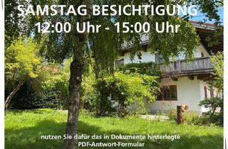 Einfamilienhaus kaufen in 82549 Königsdorf, ERHOLUNG PUR ! Einfamilienhaus in idyllischer Ortsrandlage - Samstag Besichtigung