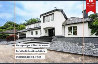 Villa kaufen in 50226 Frechen, Königsdorf | LUXUS-Villa | 8 Zimmer | Wärmepumpe | Pool | Waldzugang