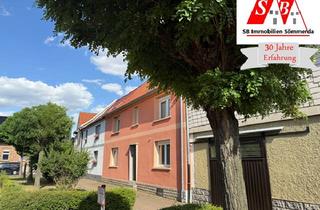Haus kaufen in 99625 Kölleda, Wohnh.(ca.200m²) für 2 Fam. geeign.-mit sep. Gewerbeimmob. (ca.188m²) zu verk.! Hof/Garage und Lager