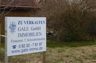 Grundstück zu kaufen in Zunftstraße 15, 86875 Waal, Freiraum für Kreativität - 1.142 m² Grundstück mit vielseitigen Möglichkeiten in Waal