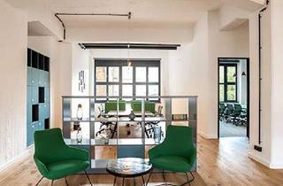 Gewerbeimmobilie mieten in 12459 Oberschöneweide (Köpenick), Stylisches Co-Working in ehemaligem Fabrikgebäude - All-in-Miete