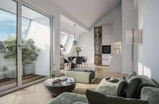 Penthouse kaufen in Markelstraße 38a, 12163 Steglitz, Extra-Raum unter dem Sternenhimmel: Neubau-Penthouse mit 2 Zimmern, Loggia