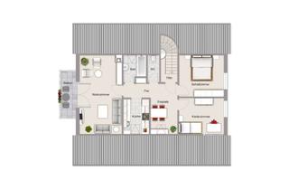 Wohnung mieten in 71106 Magstadt, Gepflegte, sonnige 3,5-Zimmer-DG-Wohnung mit West-Balkon in Magstadt
