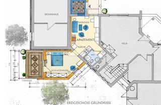 Wohnung mieten in 15566 Schöneiche, Exklusive, modernisierte 2-Raum-EG-Wohnung mit geh. Innenausstattung mit EBK