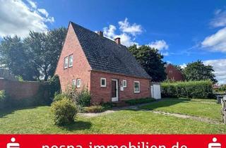 Haus kaufen in 25917 Leck, Ruhe, Raum, Herausforderung – Siedlungshaus mit Charme der 50er