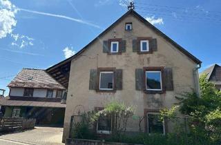 Haus kaufen in 79336 Herbolzheim, Herbolzheim - 2 Wohnhäuser mit Ökonomiegebäude auf einem Grundstück in sehr ruhiger Wohnlage