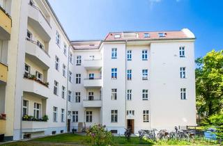 Wohnung kaufen in Markelstraße 43, 12163 Berlin, Berlin - Steglitzer Bestlage: Sanierte 3-Zimmer-Gründerzeit-Wohnung mit Aufzug - Balkon - hochwertiges Bad