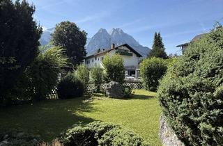 Wohnung kaufen in 82467 Garmisch-Partenkirchen, sonn. EG-Whg im gepflegtem Anwesen mit SW-Terrasse, voll möbliert, als Ferienwohnung geeignet!