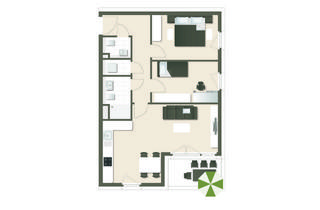 Wohnung kaufen in Langackerweg, 79115 Haslach, Tolle 3-Zimmer Wohnung im 1. OG! (14)