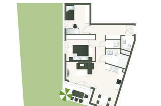 Wohnung kaufen in Langackerweg, 79115 Haslach, Wohntraum aus 3-Zimmern mit 105m² Garten! (04)