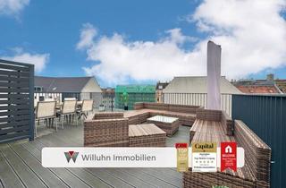 Penthouse mieten in Gemeindeamtsstraße 22, 04177 Altlindenau, Exklusives Penthouse mit 38 m² Dachterrasse | EBK | Aufzug | Stellplatz | Gäste-WC
