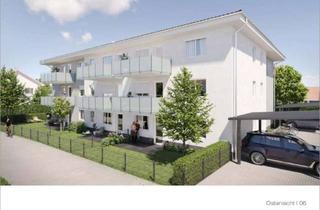 Wohnung mieten in 96114 Hirschaid, Neubau Erstbezug 2-Zimmer, 2. OG, Aufzug, Balkon, EBK, WP mit PV-Anl., FBH, Lüftungsanlage, Carport