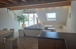 Wohnung mieten in 64807 Dieburg, Schöne lichtdurchflutete, teilmöblierte Dachgeschoss-Maisonett-Wohnung in ruhiger Wohnlage