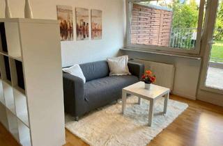 Wohnung mieten in Offenbacher Ldstraße 469, 60599 Oberrad, Exklusive 1-Zimmer-Terrassenwohnung in Frankfurt mit EBK und Balkon
