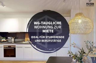 Wohnung mieten in Happelstraße 41, 74074 Heilbronner Kernstadt, *WG-taugliche Wohnung im Neubau* 3-Zimmer-Wohnung ab sofort verfügbar