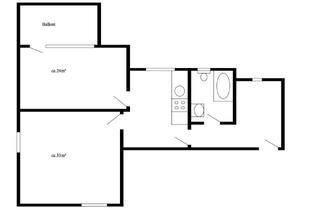 Wohnung mieten in 23883 Lehmrade, Großzügige 2 Zimmer-Wohnung in Lehmrade bei Mölln