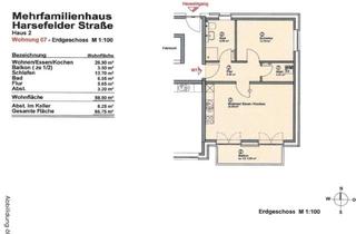 Wohnung mieten in Harsefelder Straße 46 c, 21680 Stade, Harsefelder Straße 46 c, 21680 Stade