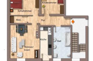 Wohnung mieten in Ucking, 94469 Deggendorf, Großzügige, gut ausgestattete 3-Zi.-Wohnung - Östliche Stadtrandlage