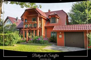 Haus kaufen in 14641 Wustermark, Einzigartiges Einfamilien-Holzhaus mit Obstgarten direkt am Naturschutzgebiet nahe Berlin