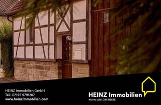 Haus kaufen in 71069 Sindelfingen, Wohnen und Arbeiten unter einem Dach – Fachwerkhaus mit Scheune und Lager
