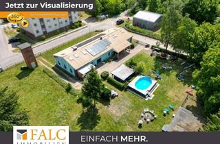 Haus kaufen in 17219 Ankershagen, Top moderne Solar+Wärmepumpen Energieversorgung+Pool & FeWo