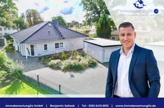 Haus kaufen in 39218 Schönebeck (Elbe), Eleganz trifft Effizienz: Energiespar-Bungalow in Schönebeck Grünewalde!