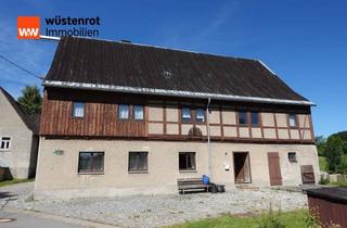 Haus kaufen in 09484 Oberwiesenthal, Bieterverfahren: Fachwerkhaus mit weitläufigem Grundstück – nutzbar als Ein- oder Zweifamilienhaus