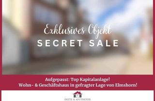 Anlageobjekt in 25335 Elmshorn, Aufgepasst: Top Kapitalanlage! Wohn- & Geschäftshaus in gefragter Lage von Elmshorn!