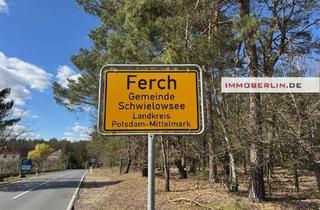 Grundstück zu kaufen in 14548 Schwielowsee, IMMOBERLIN.DE - Exzellentes Baugrundstück in idyllischer Lage nahe Schwielowsee