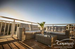 Immobilie mieten in 61231 Bad Nauheim, Kampowski - Penthouse Suite ★★★★★ | Wohnen über den Dächern Bad Nauheims