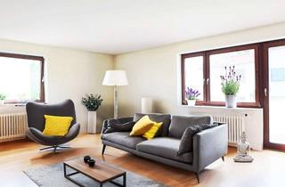 Wohnung kaufen in 69493 Hirschberg, Sofort verfügbar: 4-Zimmer-Wohnung mit 2 Balkonen & 2 Garagenstellplätzen an der Bergstraße