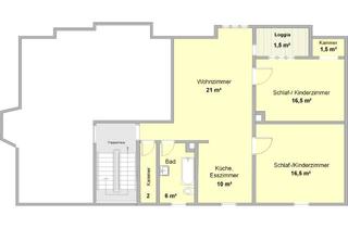 Wohnung mieten in 63322 Rödermark, Helle 3-Zimmer-DG-Wohnung mit Balkon in Rödermark Waldacker
