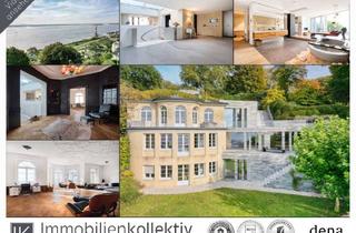 Villa kaufen in Baurs Park, 22587 Blankenese, EINMALIG: SANIERTE TRAUM-VILLA, ATEMBERAUBENDER WEITBLICK, ERSTE WASSERLINIE, BESTLAGE BAURS PARK !!