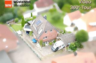 Einfamilienhaus kaufen in 31840 Hessisch Oldendorf, Ländliches Einfamilienhaus mit großem Garten, Kamin, flexibel beheizbar & ausgebautem Gäste-Bereich