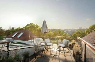 Penthouse kaufen in 12159 Friedenau, Friedenau-Panorama Penthouse-4 Zi.-Energie A+ -Wärmep,./Solar,-Klima-Einbauküche-Lift-Luxus