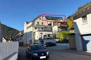 Penthouse mieten in 75323 Bad Wildbad, Helle 2-Raum-Penthouse-Wohnung im Kurort Calmbach