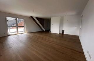 Wohnung mieten in 50354 Hürth, Moderne Neubau-Maisonette mit Sonnenbalkon und KfW-55-Effizienzstandard in Hürth