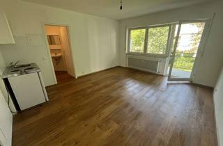 Wohnung mieten in 79110 Betzenhausen, Erstbezug nach Generalsanierung: Studio mit Balkon nahe Seepark - auch als Büro oder Praxis