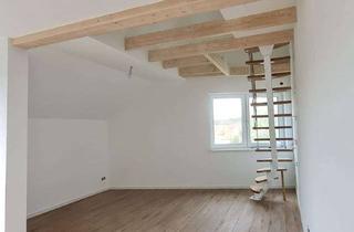 Wohnung mieten in Weiße-Raben-Straße 1a, 49082 Sutthausen, Neubauwohnung mit Balkon und Einbauküche: Stilvolle 3-Zimmer-DG-Wohnung mit geh. Innenausstattung